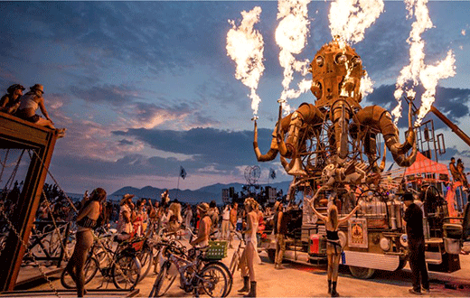 Burning Man Festival: Woodstock on Post-Modern Steroids